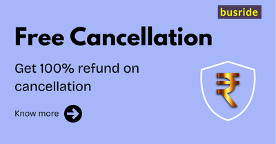 Free Cancellation of Busride